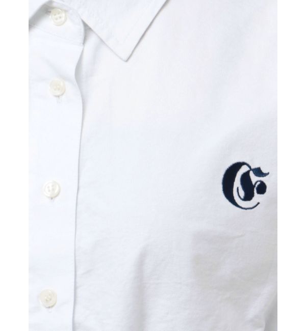 EVRIS「リボンデザインショートストライプシャツ」|シャツ・ブラウス|