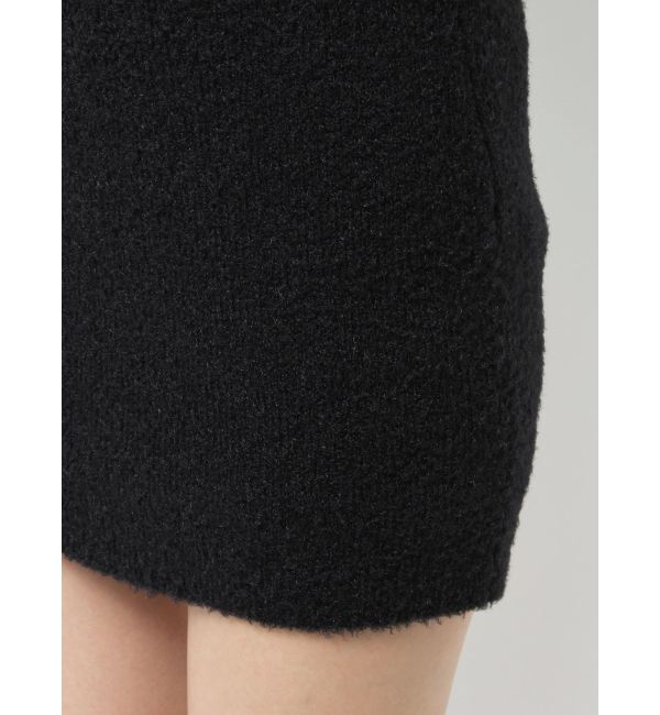 EVRIS「ダブルウエストファンシーヤーンミニスカート【セットアップ着用可能】」|スカート|