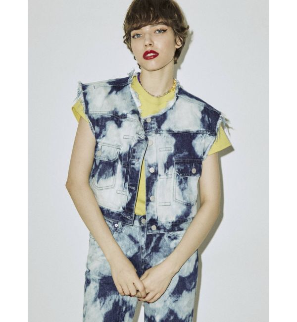 jouetie「2WAYデニムジャケット【セットアップ対応】」|デニムジャケット|ブルー