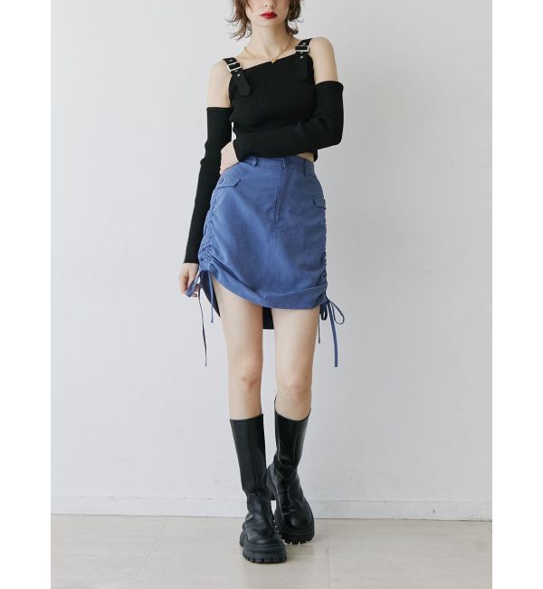 jouetie「ショルダーベルトカットアウトニット」|ニット・セーター|