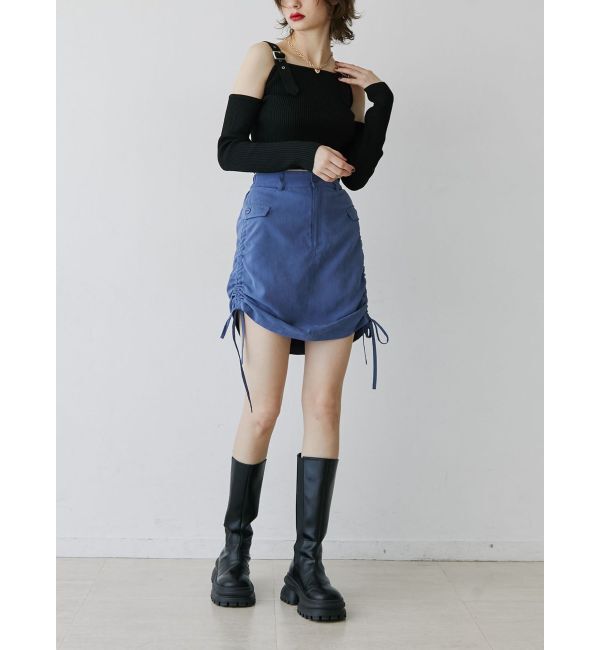 jouetie「ショルダーベルトカットアウトニット」|ニット・セーター|