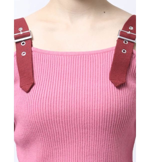 jouetie「ショルダーベルトカットアウトニット」|ニット・セーター|