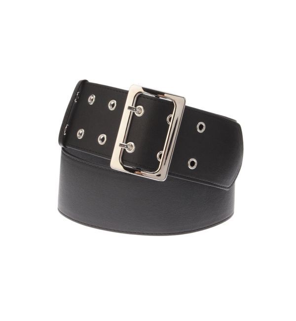 jouetie「ワイドダブルハトメベルト」|ベルト|