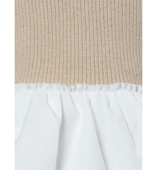 merry jenny「ニットベストドッキングミニワンピース」|ワンピース|