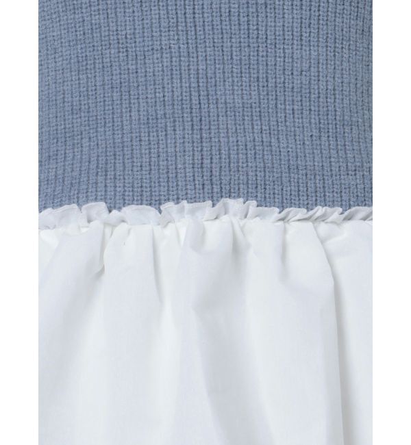 merry jenny「ニットベストドッキングミニワンピース」|ワンピース|