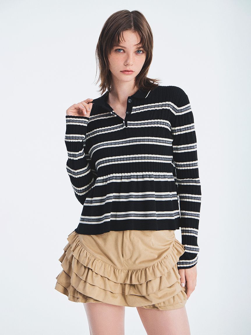 FURFUR「フリルレイヤースウェードショートパンツ」|その他|