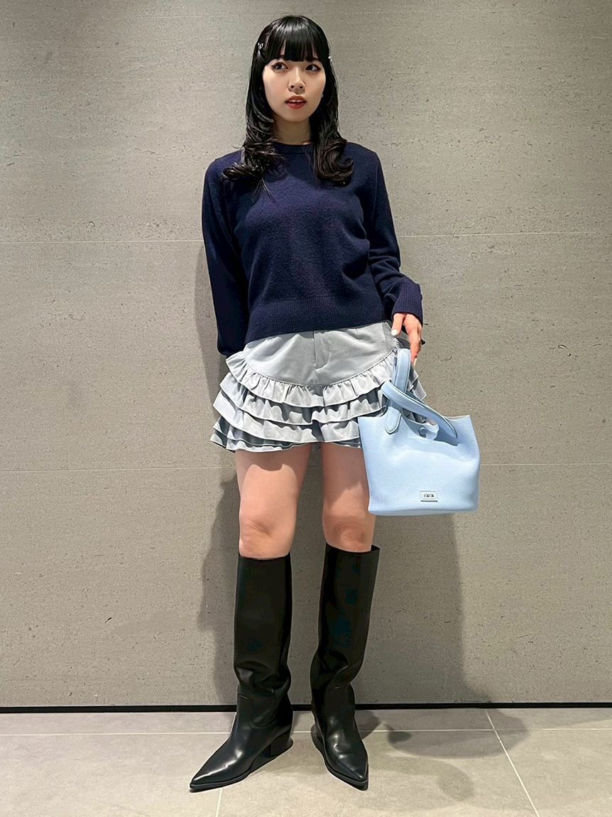 FURFUR「フリルレイヤースウェードショートパンツ」|その他|