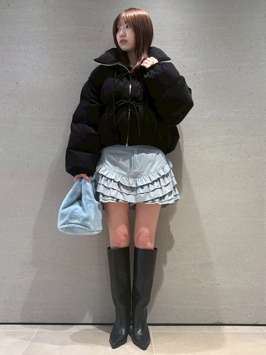 FURFUR「フリルレイヤースウェードショートパンツ」|その他|