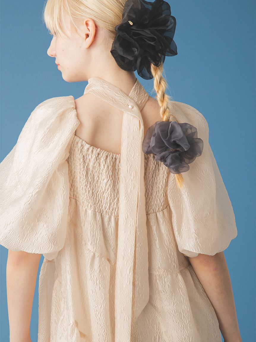 FURFUR「ジャガードAラインワンピース」|ワンピース|