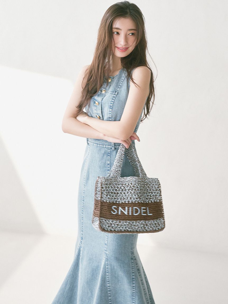 SNIDEL「デニムマーメイドワンピース」|ワンピース|