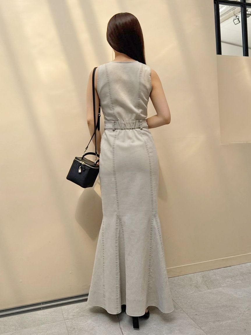 SNIDEL「デニムマーメイドワンピース」|ワンピース|