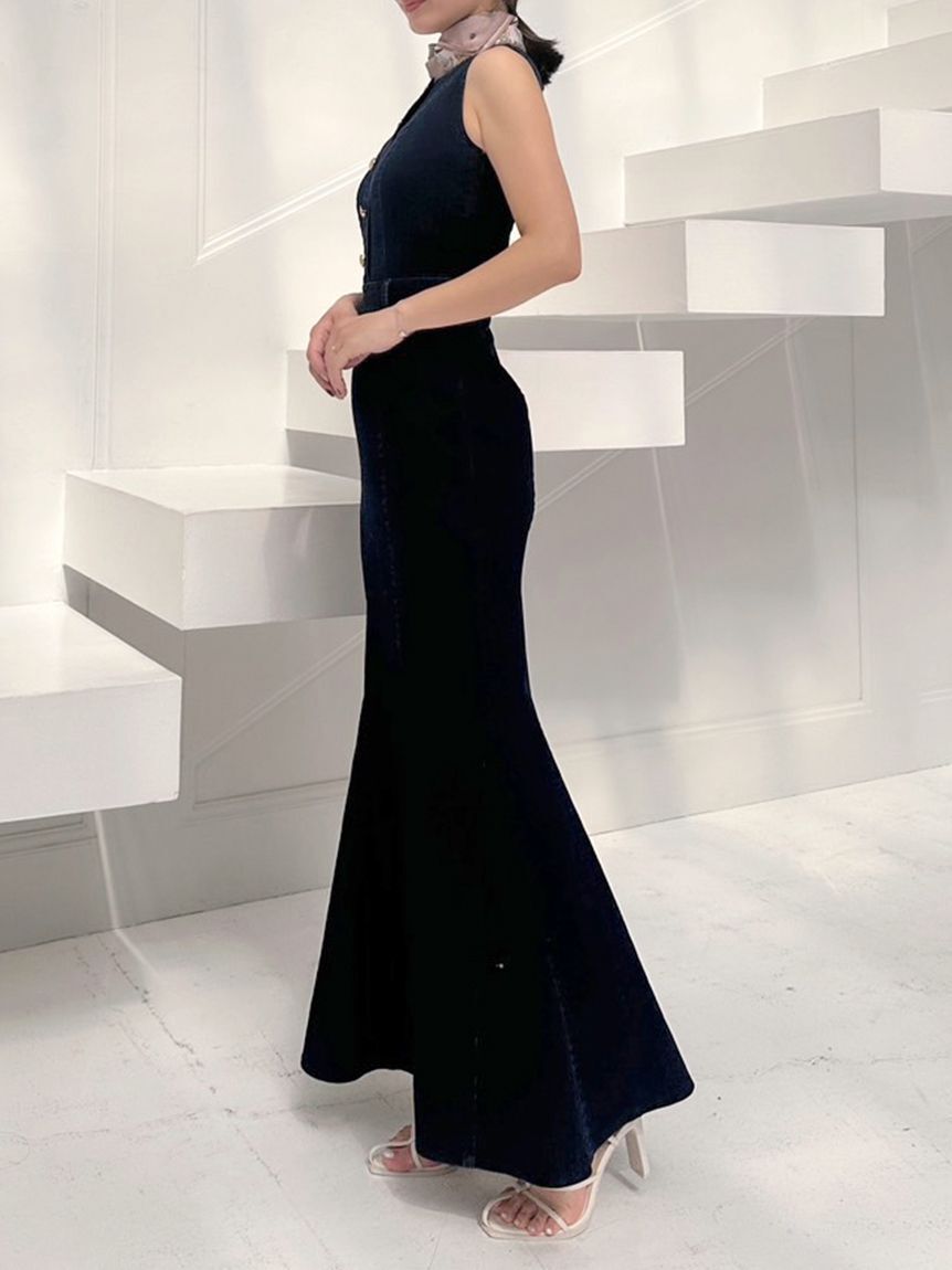 SNIDEL「デニムマーメイドワンピース」|ワンピース|