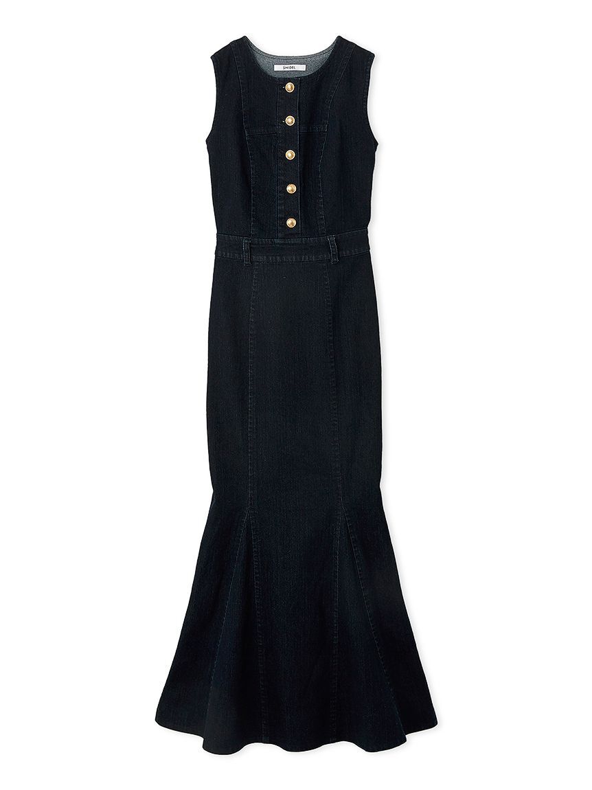 SNIDEL「デニムマーメイドワンピース」|ワンピース|