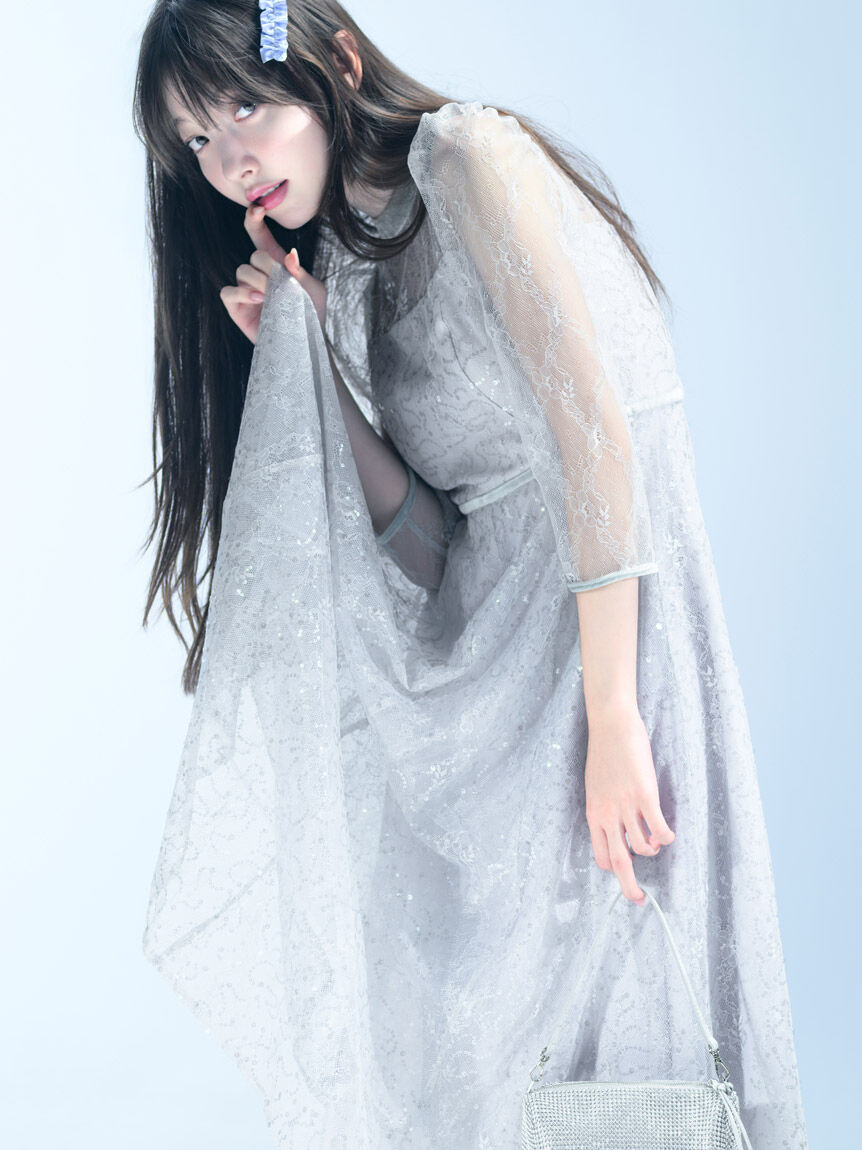 スパークルレースドレス（SNIDEL）｜ルミネのファッション通販