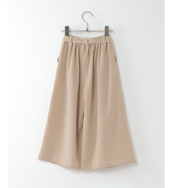 ikka kids「リボンベルトスラブワイドパンツ」|その他|