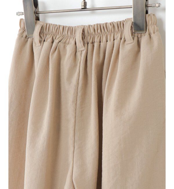 ikka kids「リボンベルトスラブワイドパンツ」|その他|