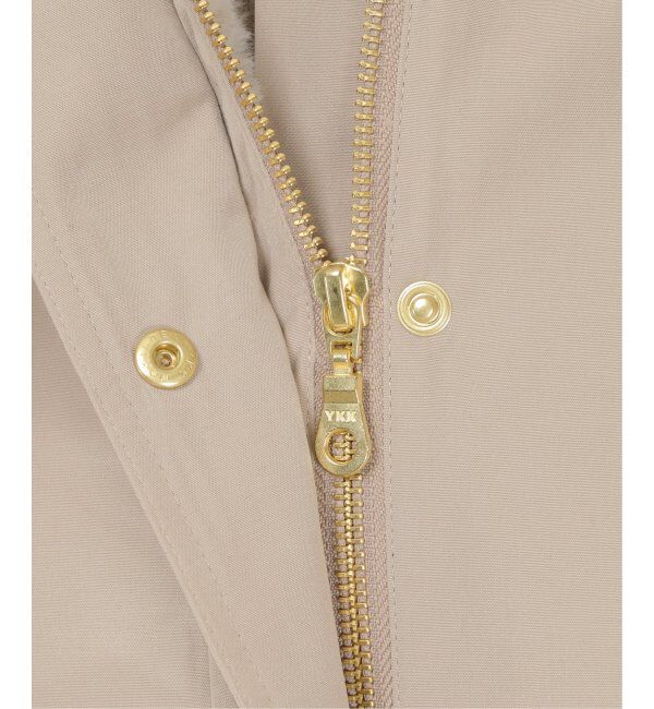 ikka「ボアライナー2WAYミドルマウンテンパーカー」|ブルゾン・スタジャン|