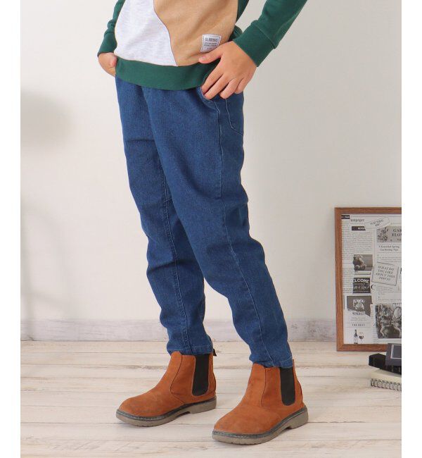 ikka kids「ストレッチゆるテーパードパンツ」|その他|