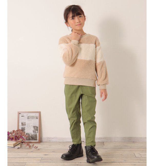 ikka kids「ストレッチゆるテーパードパンツ」|その他|