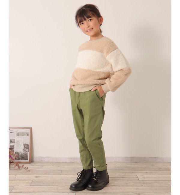 ikka kids「ストレッチゆるテーパードパンツ」|その他|