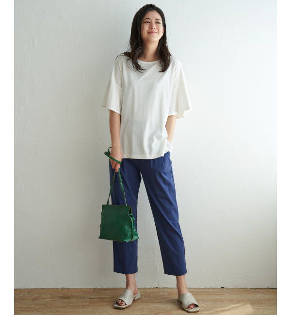 ikka「【接触冷感】さらひやフレア袖カットソー」|その他|