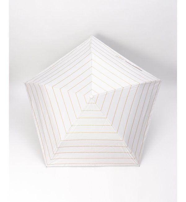 Lbc with Life「ラメボーダー遮光折りたたみ傘」|傘|