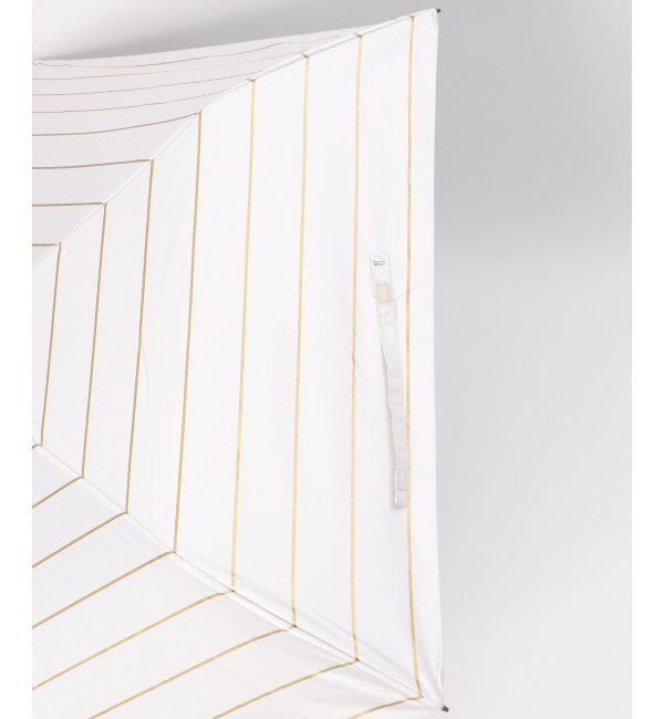 Lbc with Life「ラメボーダー遮光折りたたみ傘」|傘|