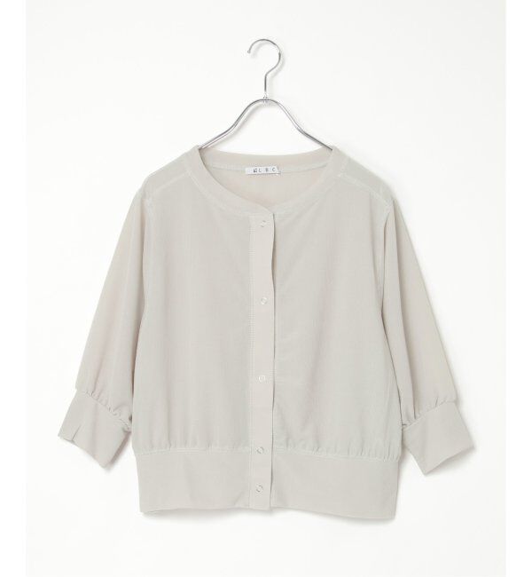 Lbc with Life「シアースナップカーディガン」|カーディガン|