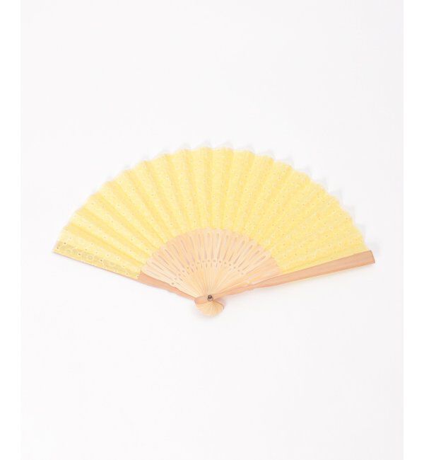Lbc with Life「レース扇子」|その他|イエロー