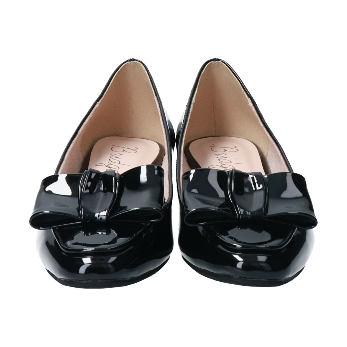 Bridget Birkin「【Bridget Birkin】ラフィアコンビエナメルリボンパンプス」|パンプス|