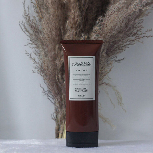  「BotaVita(ボタヴィータ) BotaVita HOMME MINERAL CLAY FACE WASH 本体 (100g)」|洗顔料|