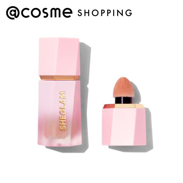  「SHEGLAM カラーブルームリキッドブラッシュ マットフィニッシュ ハッシュハッシュ (5.2mL)」|チーク|その他
