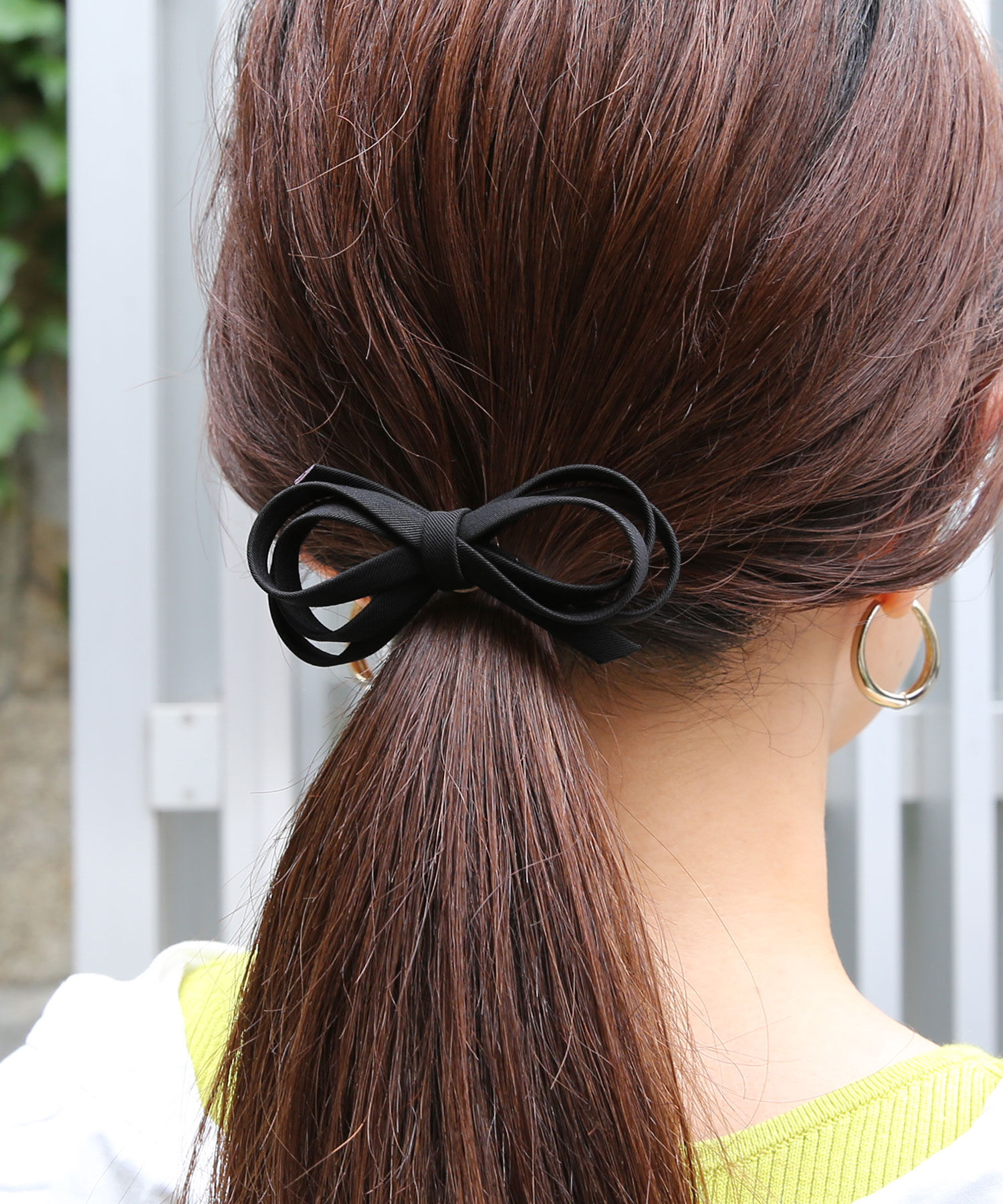 colleca la「重ねリボンヘアカフ/ヘアフック」|その他|ブラック