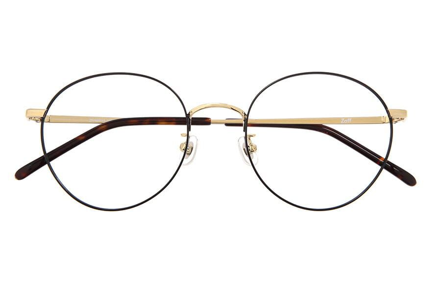  「ボストン型 メガネ｜メタルフレーム ｜Zoff CLASSIC レンズ交換券付き」|メガネ|