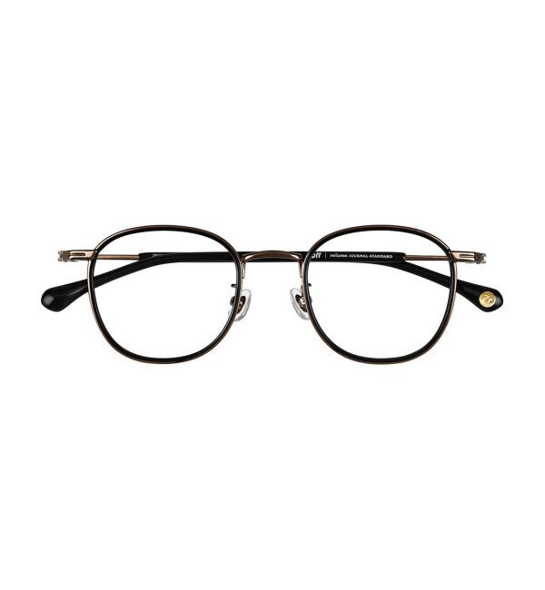  「Zoff｜JOURNAL STANDARD relume ウェリントン型 メガネ メタル ジャーナルスタンダード レンズ交換券付」|メガネ|