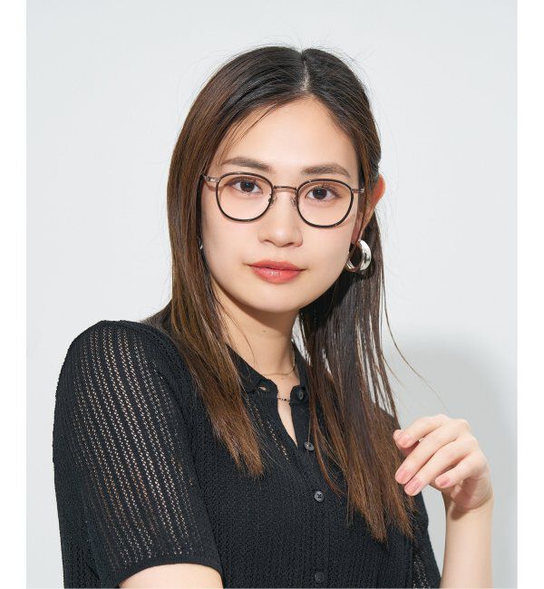  「Zoff｜JOURNAL STANDARD relume ウェリントン型 メガネ メタル ジャーナルスタンダード レンズ交換券付」|メガネ|