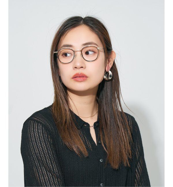  「Zoff｜JOURNAL STANDARD relume ウェリントン型 メガネ メタル ジャーナルスタンダード レンズ交換券付」|メガネ|