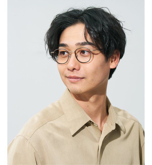  「Zoff｜JOURNAL STANDARD relume ウェリントン型 メガネ メタル ジャーナルスタンダード レンズ交換券付」|メガネ|