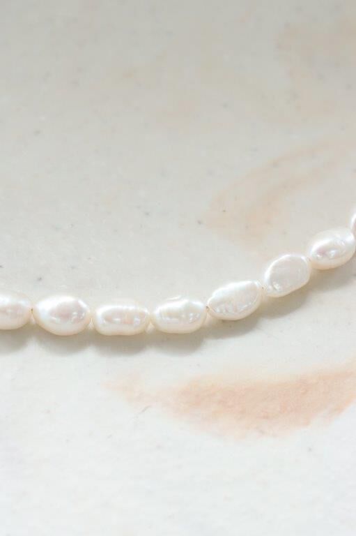  「beau temps K14GF 淡水パール バロックショート ネックレス」|ネックレス|