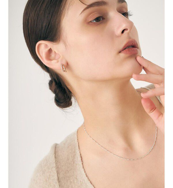 ete「ビジュー ハグピアス」|ピアス|