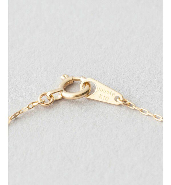 Jouete「K10YG ネックレス ペタルチェーン」|ネックレス|