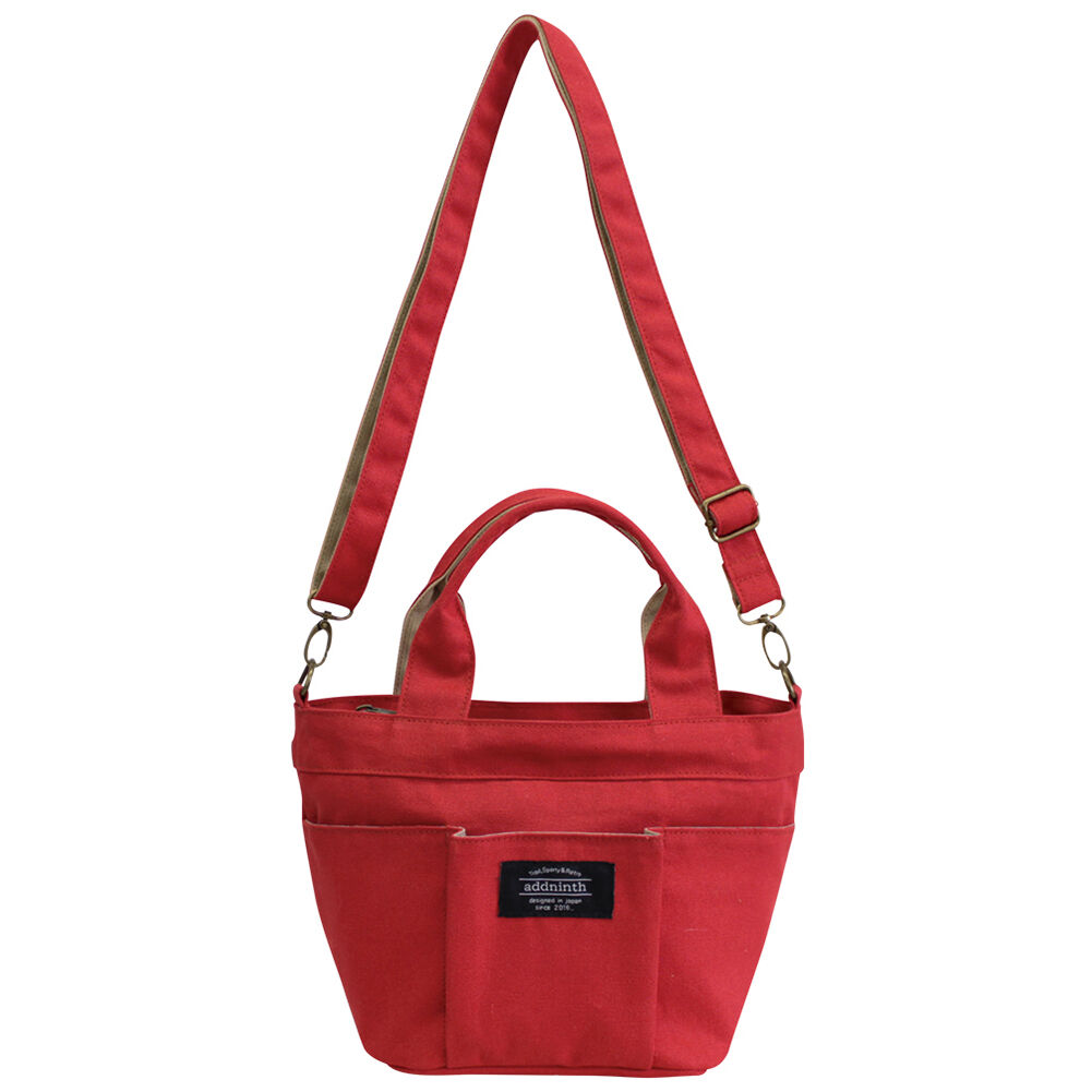 BACKYARD FAMILY「ショルダーバッグ 2way AddNinthアドナインス 通販 ミニトート ミニショルダー」|ショルダー・メッセンジャー|レッド1