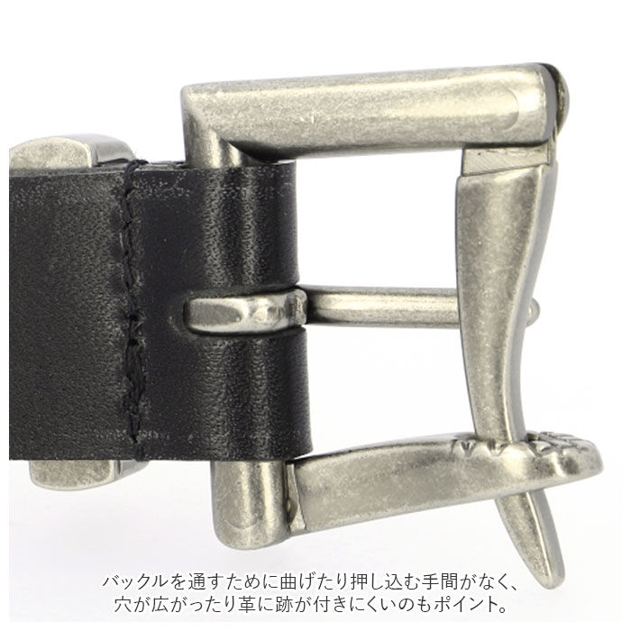 BACKYARD FAMILY「栃木レザー ベルト 通販 メンズ ブランド 革 牛革 おしゃれ ファイヤーマン レザーベルト 幅広」|ベルト|