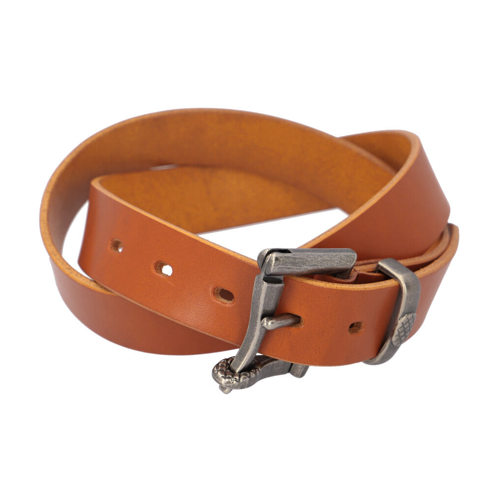 BACKYARD FAMILY「栃木レザー ベルト 通販 メンズ ブランド 革 牛革 おしゃれ ファイヤーマン レザーベルト 幅広」|ベルト|イエロー1