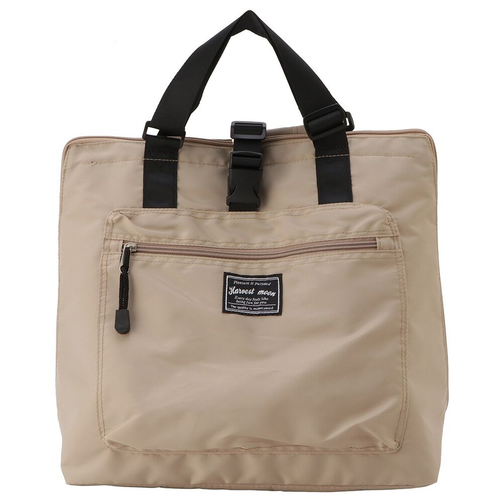 BACKYARD FAMILY「Harvest moom ハーベストムーン レジかごリュック 通販 レジカゴ バッグ レジカゴ」|エコバッグ|ベージュ1