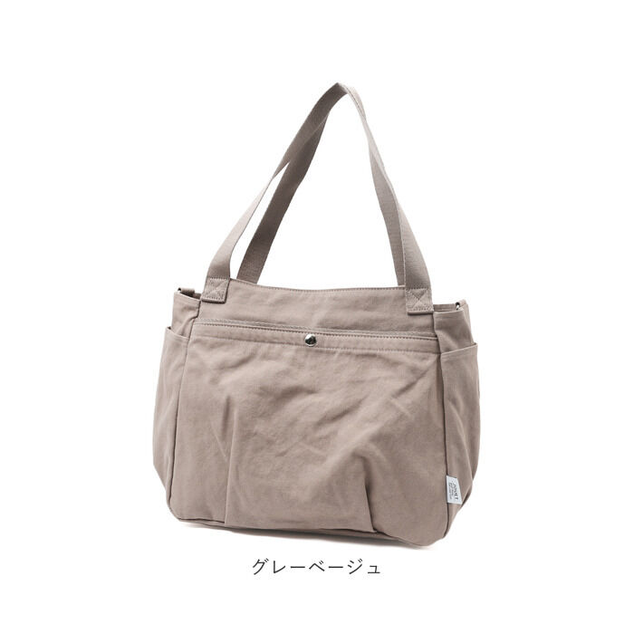 BACKYARD FAMILY「コットン トート ショルダー 通販 フロントタック トートバッグ トートバック ショルダーバッグ」|トートバッグ|