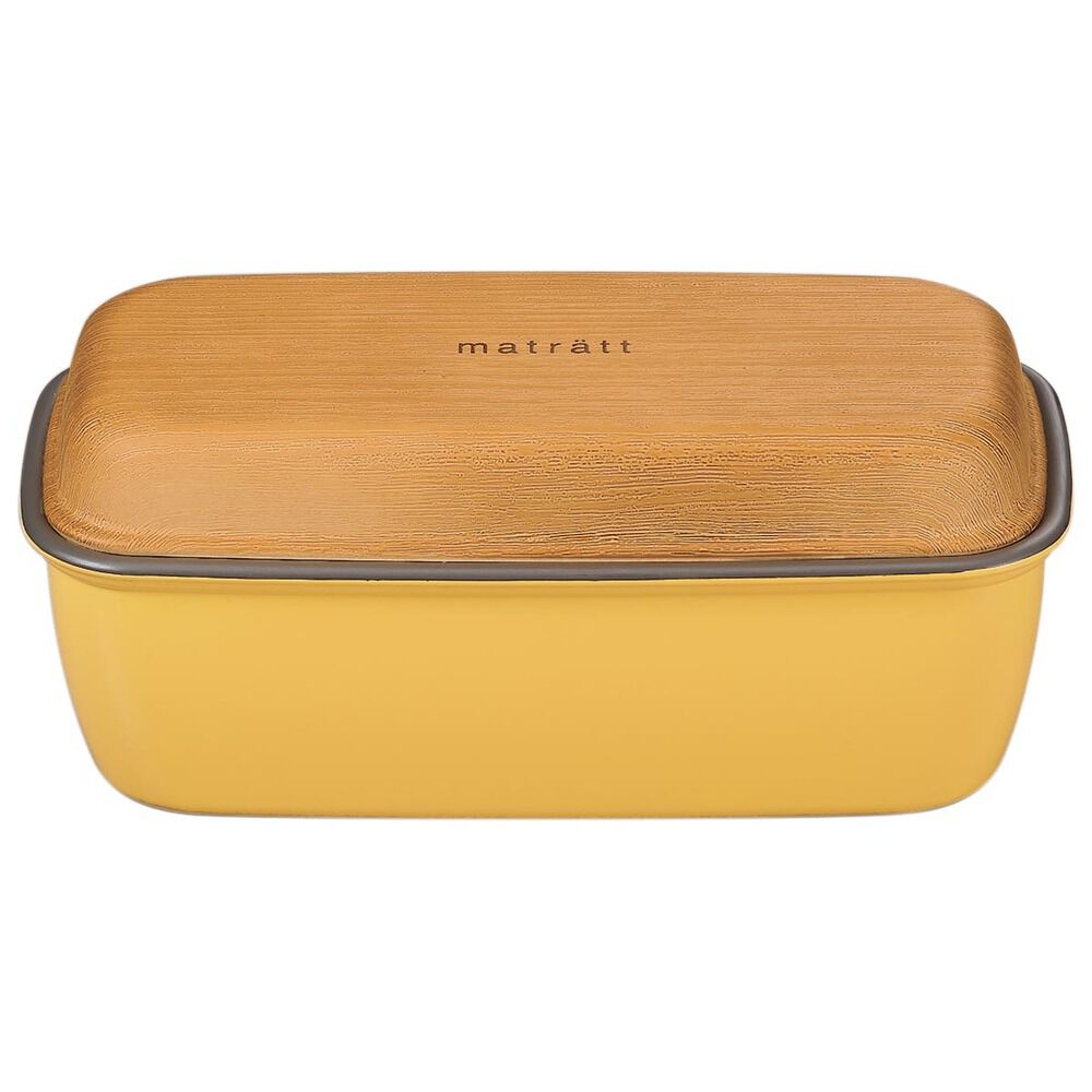 BACKYARD FAMILY「Matratt 弁当箱 通販 ランチボックス おしゃれ お弁当箱 1段 女子 大人 一段」|食器・キッチングッズ|イエロー1