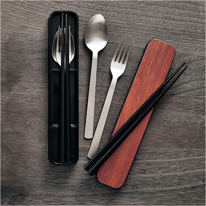 BACKYARD FAMILY「大人のカトラリーセット 通販 箸箱セット GRAIN 箸 スプーン フォーク カトラリーセット」|食器・キッチングッズ|