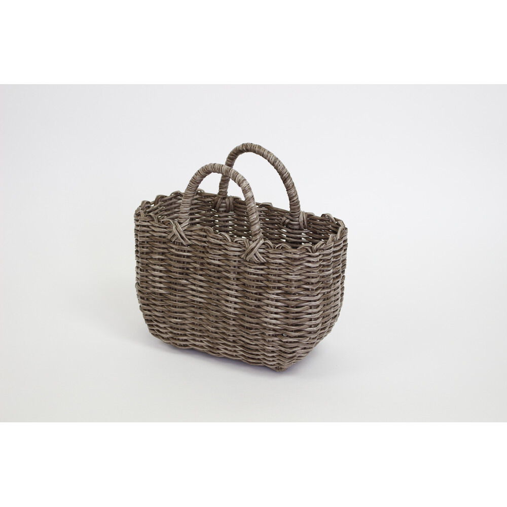 BACKYARD FAMILY「村田屋産 かごバッグ トート 小さめ トートバッグ 通販 かごバック カゴバッグ カゴバック」|かごバッグ|ブラウン2