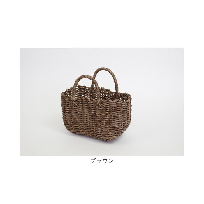 BACKYARD FAMILY「村田屋産 かごバッグ トート 小さめ トートバッグ 通販 かごバック カゴバッグ カゴバック」|かごバッグ|